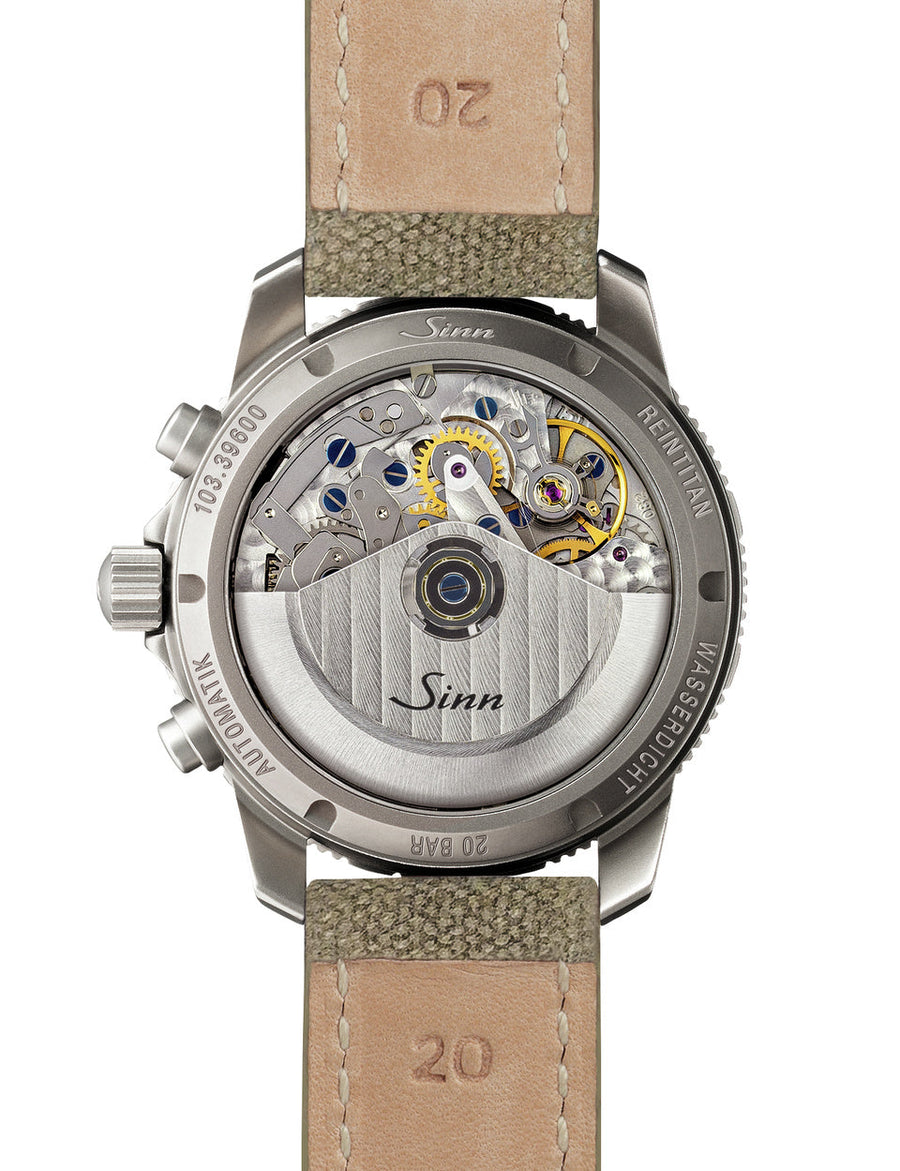 Montre Sinn - 103 Ti Ar - Bracelet textile