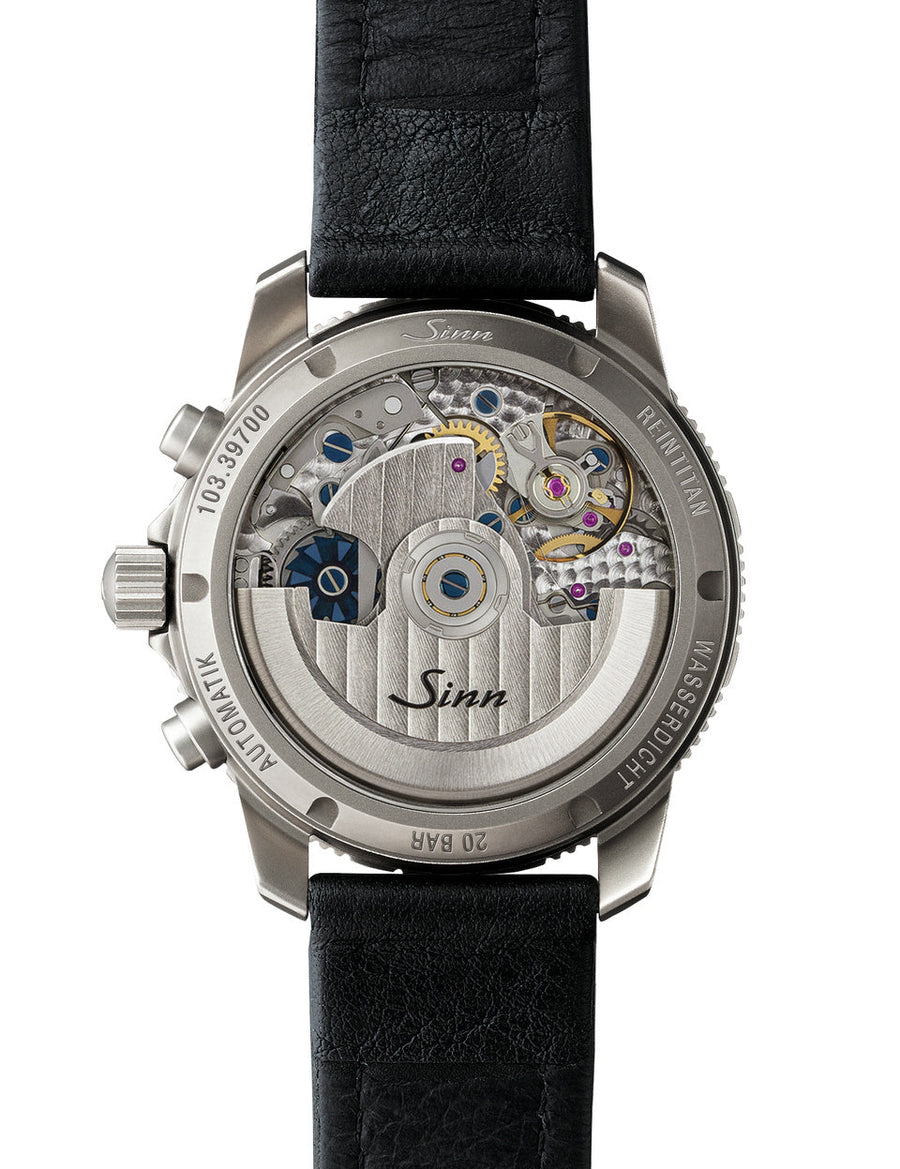 Montre Sinn - 103 Ti Diapal - Bracelet rubber