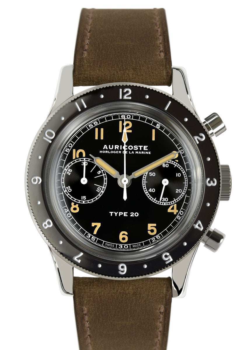 Montre Auricoste - Auricoste Flymaster Type 20 Lunette 12H