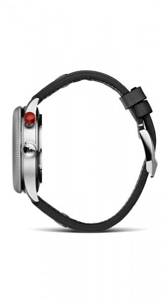 Montre Hanhart 1882 - Pioneer MonoScope Noir, lunette cannelée