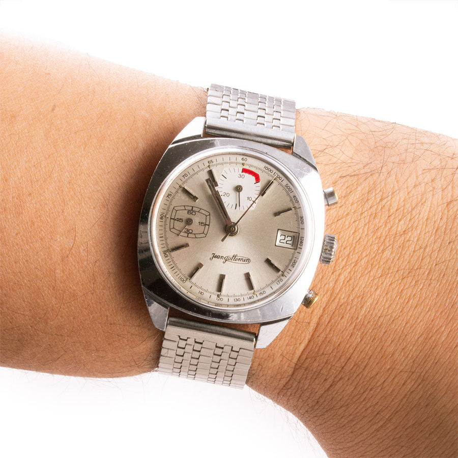 Montre d'occasion - Jean Guillemin chronographe
