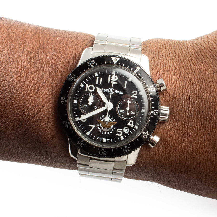 Montre d'occasion - Bell & Ross - Pilot Acrylic type Aéronaval