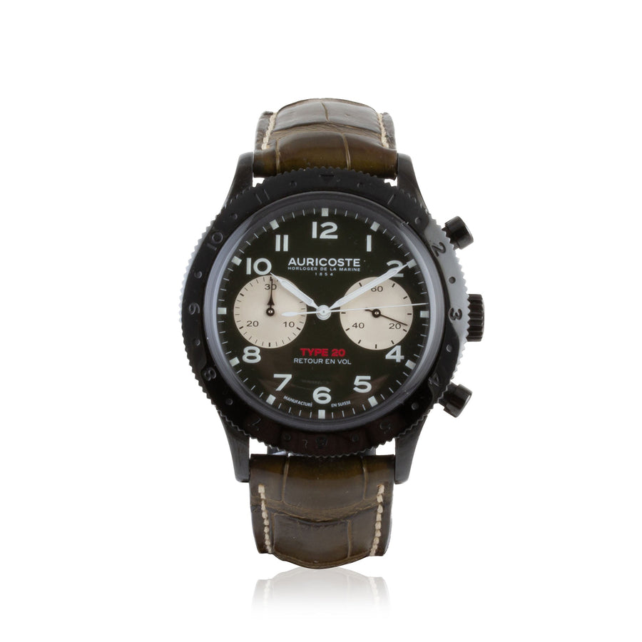 Montre d'occasion - Auricoste - Flyback Type 20 Chronographe