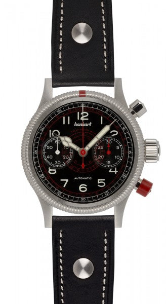Montre Hanhart 1882 - Pioneer TachyTele Noir