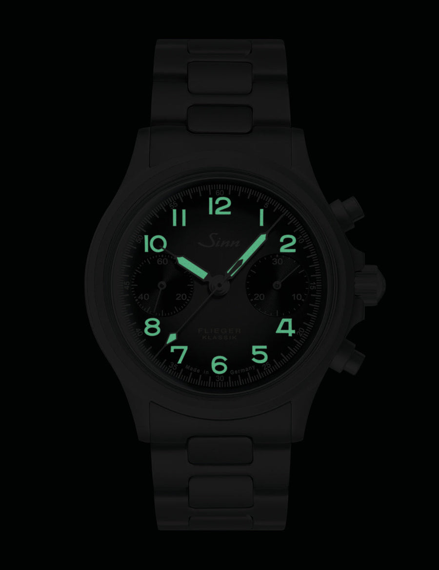 Montre Sinn - 356 FLIEGER Classique AS E - Bracelet cuir