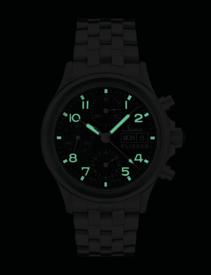Montre Sinn - 356 Sa FLIEGER - Bracelet cuir