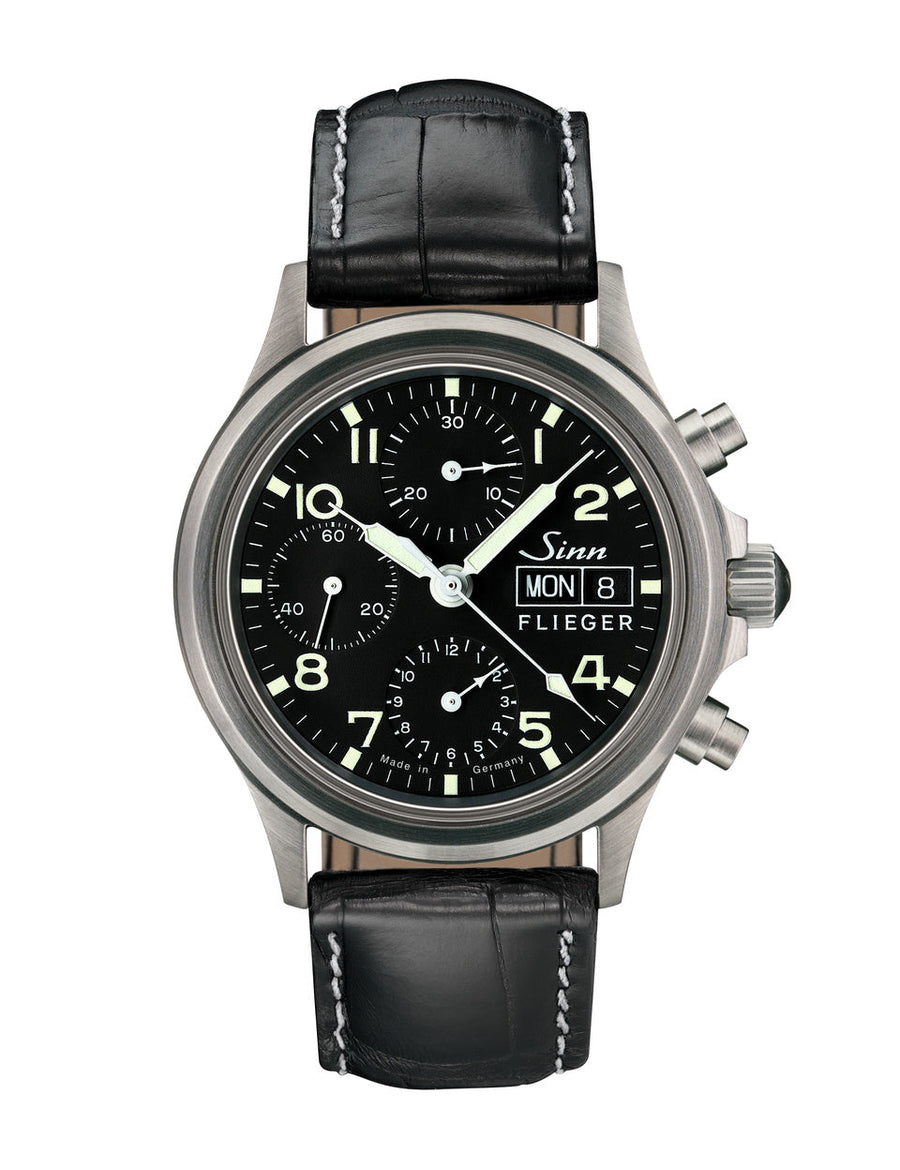 Montre Sinn - 356 Sa FLIEGER - Bracelet cuir