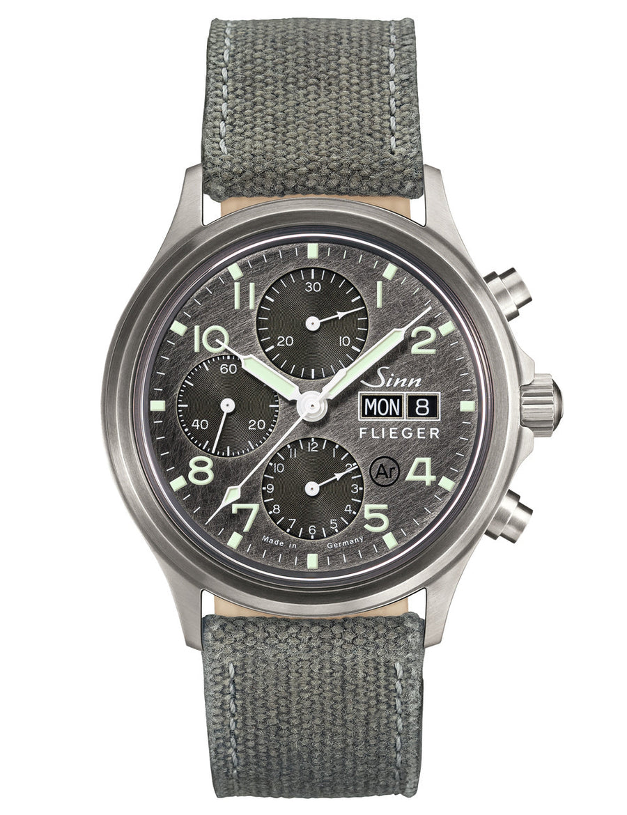 Montre Sinn - 358 Sa FLIEGER DS - Bracelet textile