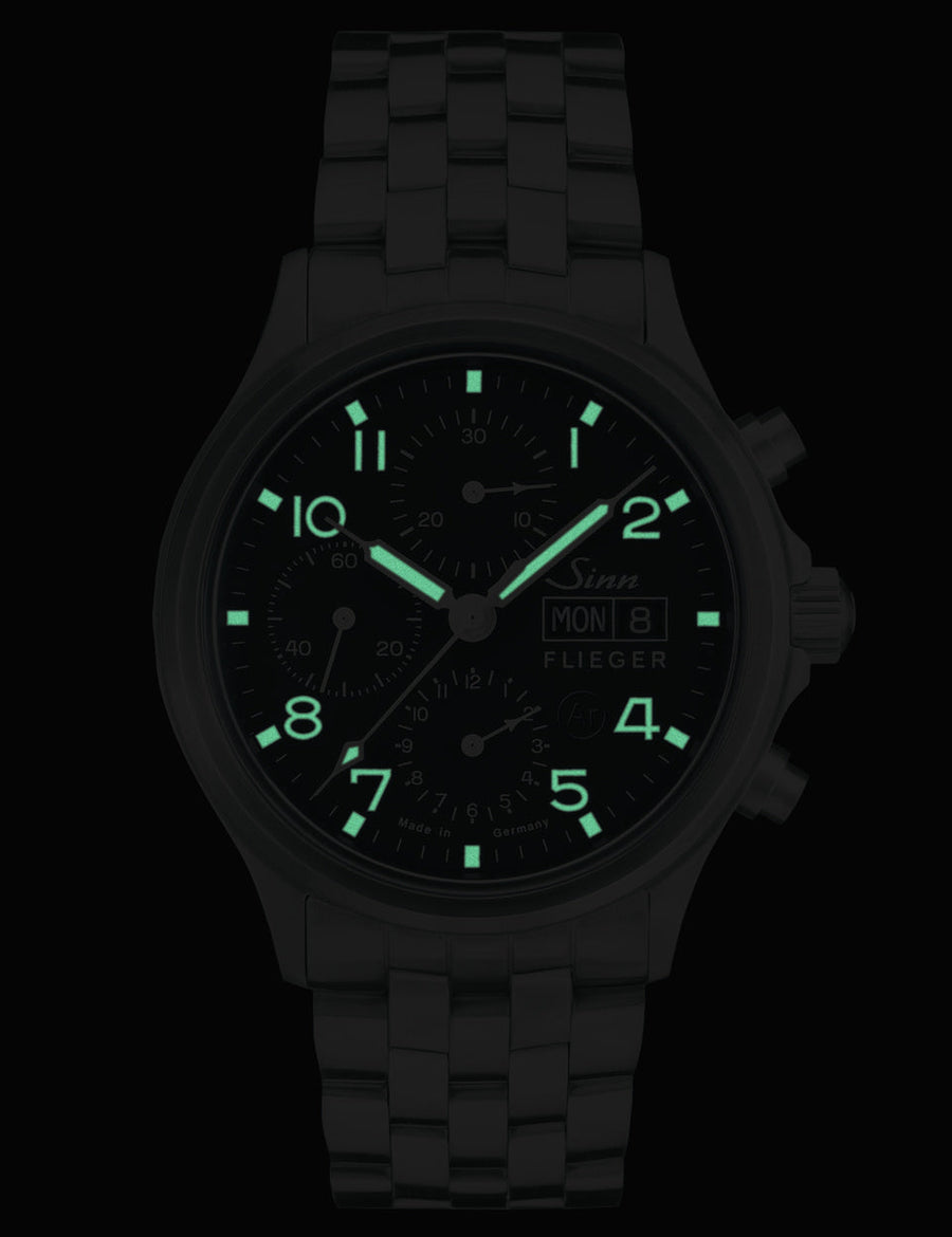 Montre Sinn - 358 Sa FLIEGER - Bracelet cuir