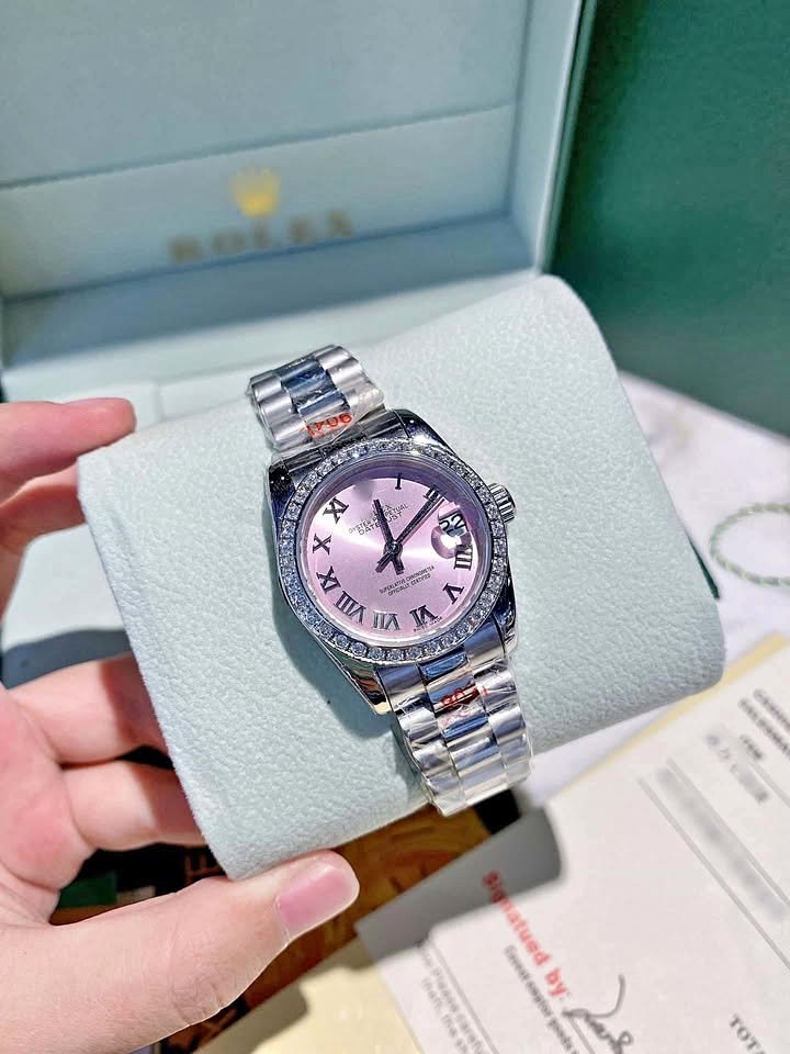 MONTRE DE LUXE ROLEX CADRAN ROSE