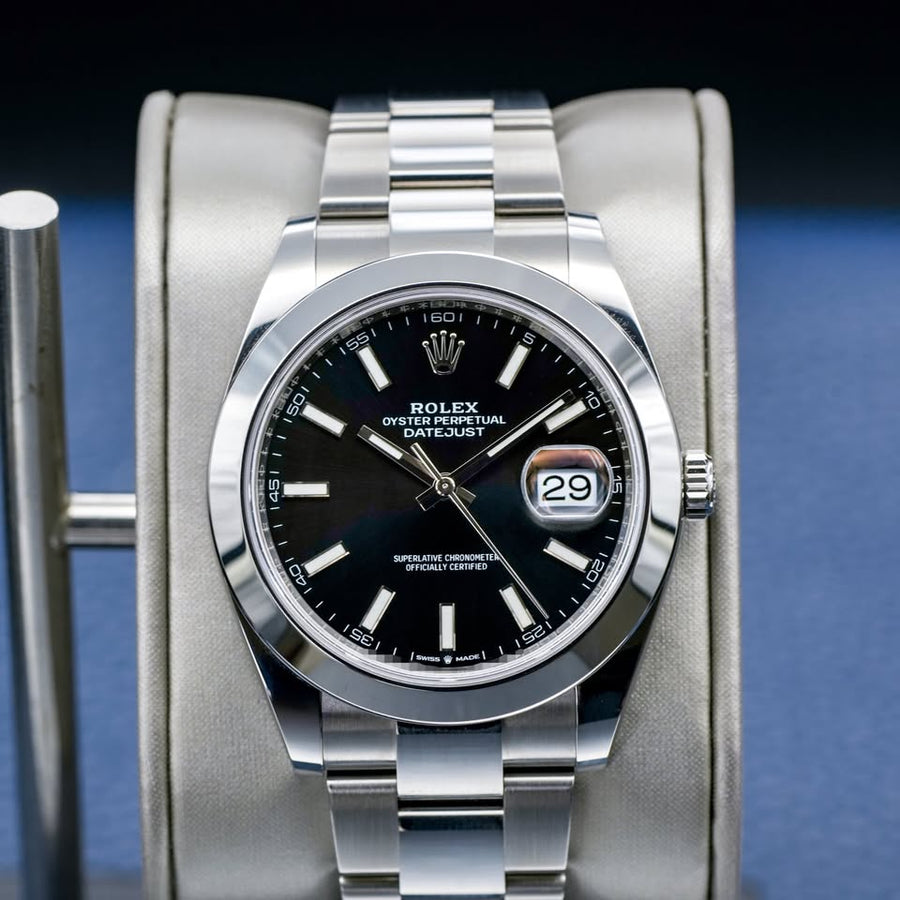 Rolex Datejust 41 – 126300 Cadran noir Bracelet Oyster 2019