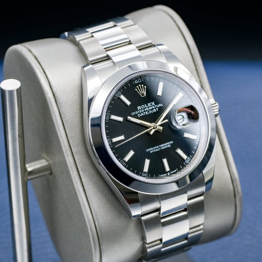 Rolex Datejust 41 – 126300 Cadran noir Bracelet Oyster 2019