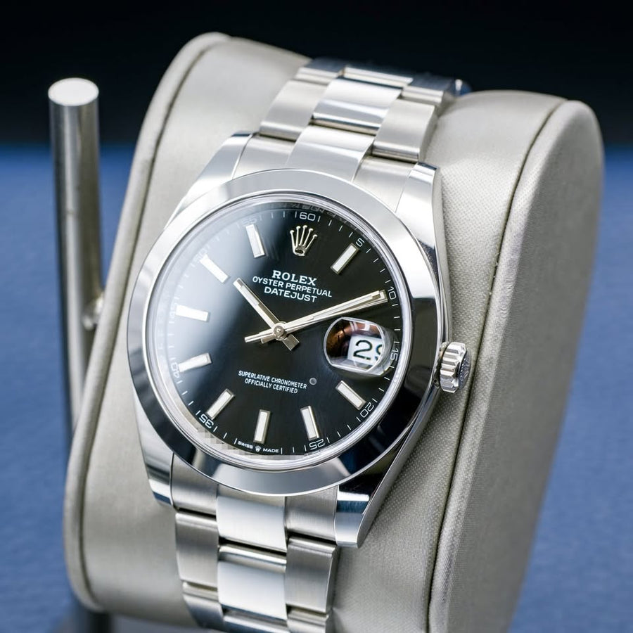 Rolex Datejust 41 – 126300 Cadran noir Bracelet Oyster 2019