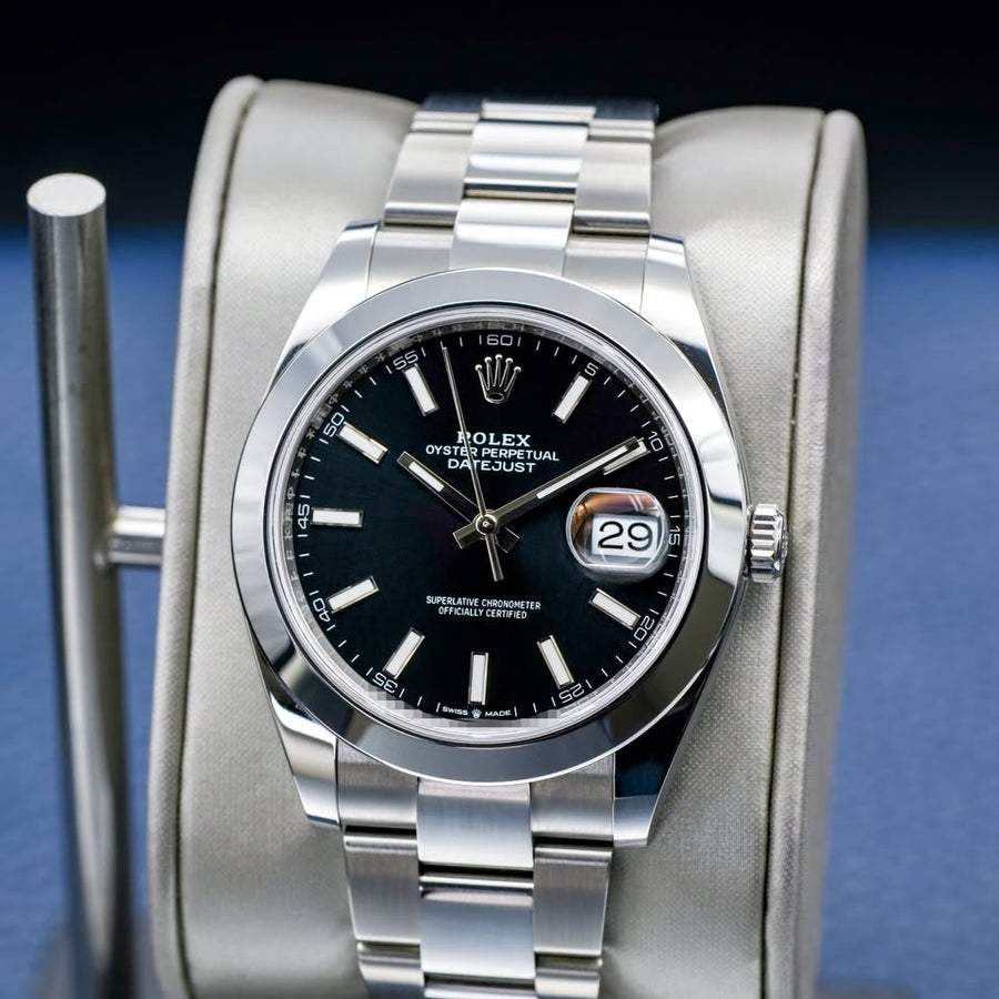 Rolex Datejust 41 – 126300 Cadran noir Bracelet Oyster 2019