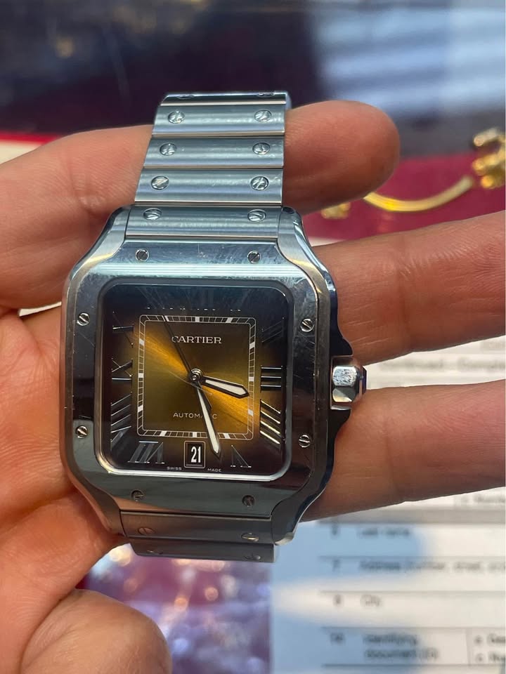 Cartier santos 38mm