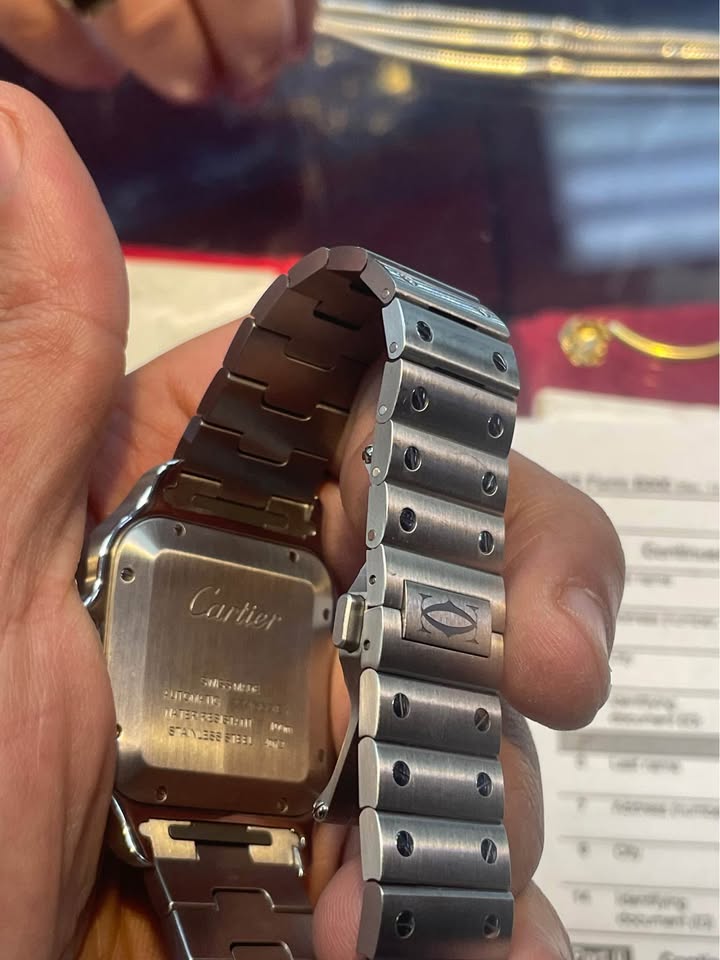 Cartier santos 38mm