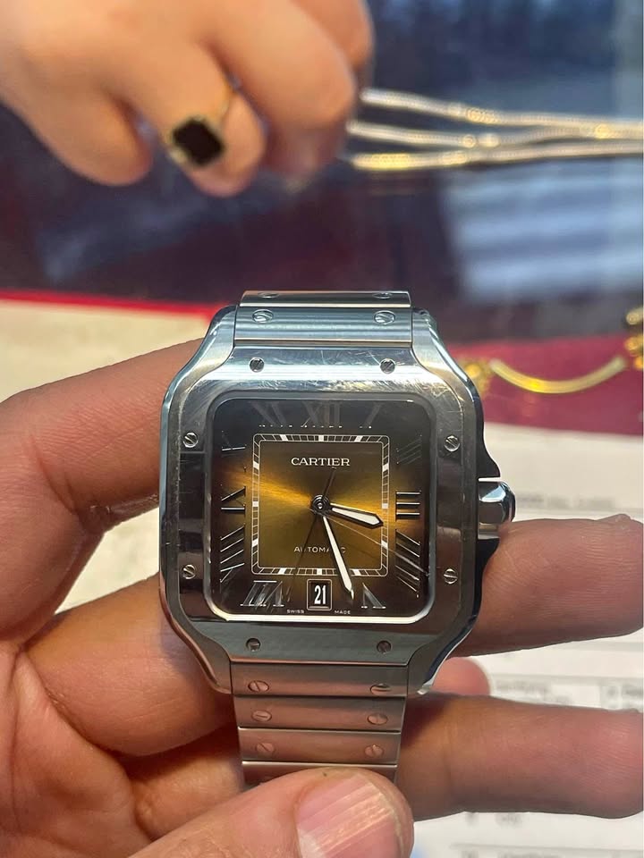 Cartier santos 38mm