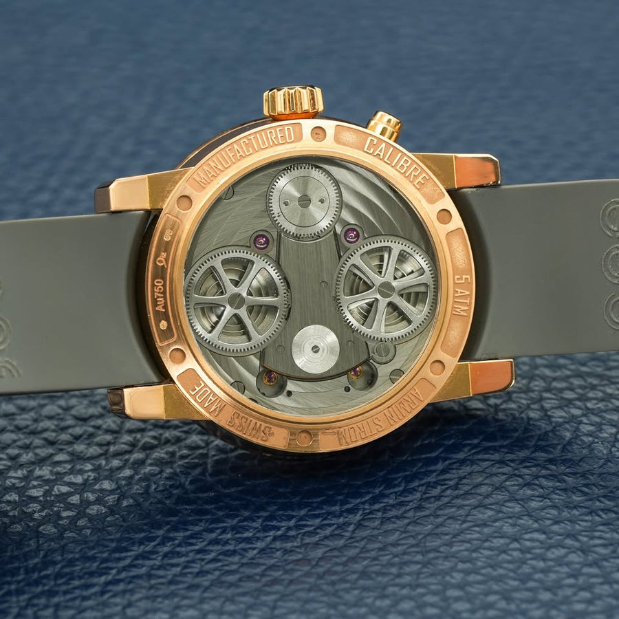 Montre Armin Strom Mirrored Force Resonance « Fire » avec cadran émaillé