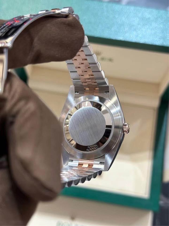 Rolex Datejust 41 mm – Bicolore or rose et acier inoxydable | Cadran diamant |