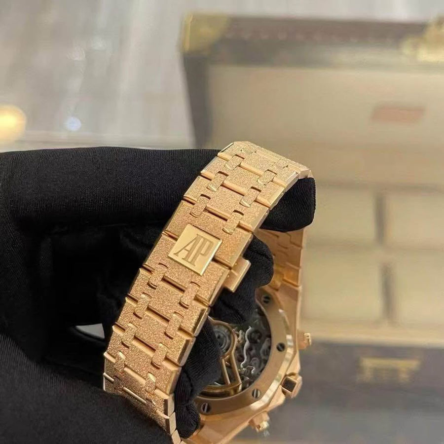 Audemars Piguet Royal Oak Chronographe – Or givré