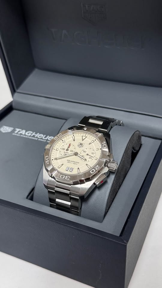 Montre à quartz avec alarme Tag Heuer Aquaracer 40,5 mm