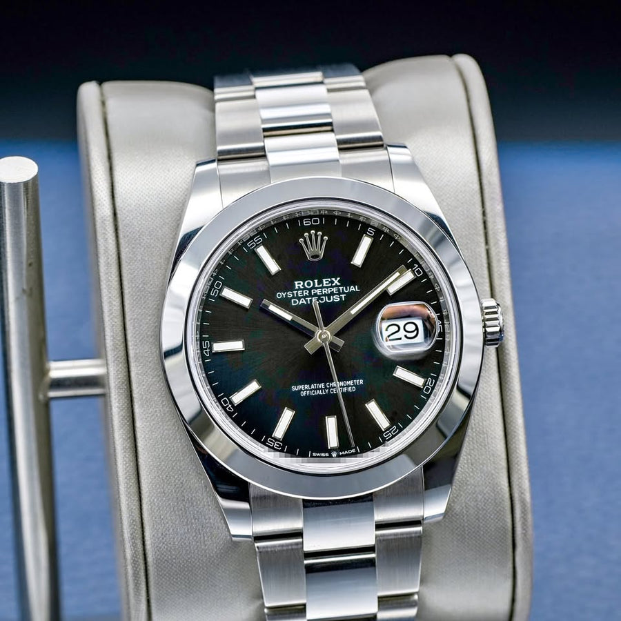 Rolex Datejust 41 – 126300 Cadran noir Bracelet Oyster 2019