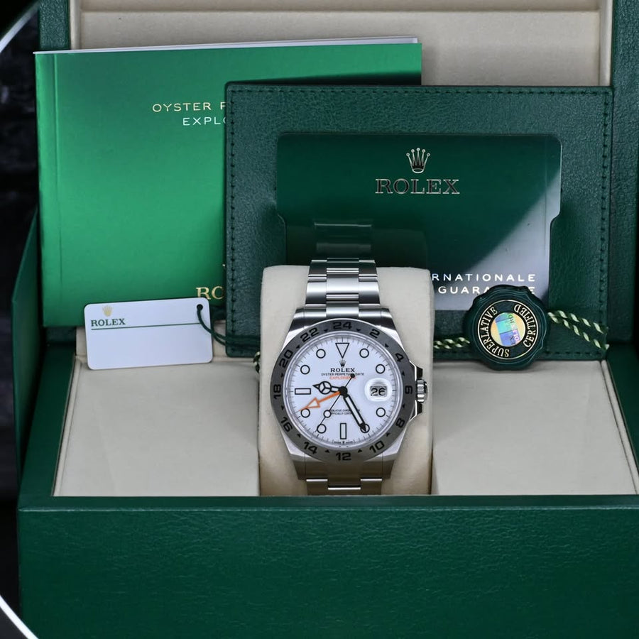 Rolex Explorer II 226570 Cadran Blanc Polar