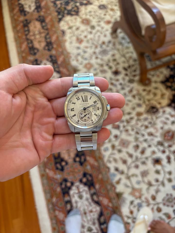 Montre de luxe Calibre Cartier