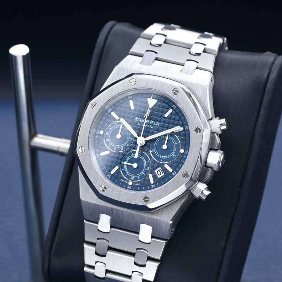 Audemars Piguet Royal Oak Chronographe « Kasparov » 25860ST Cadran Bleu