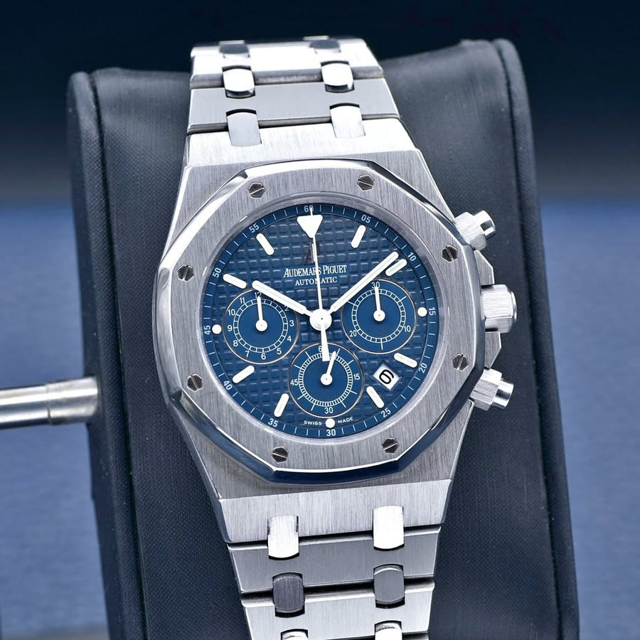 Audemars Piguet Royal Oak Chronographe « Kasparov » 25860ST Cadran Bleu