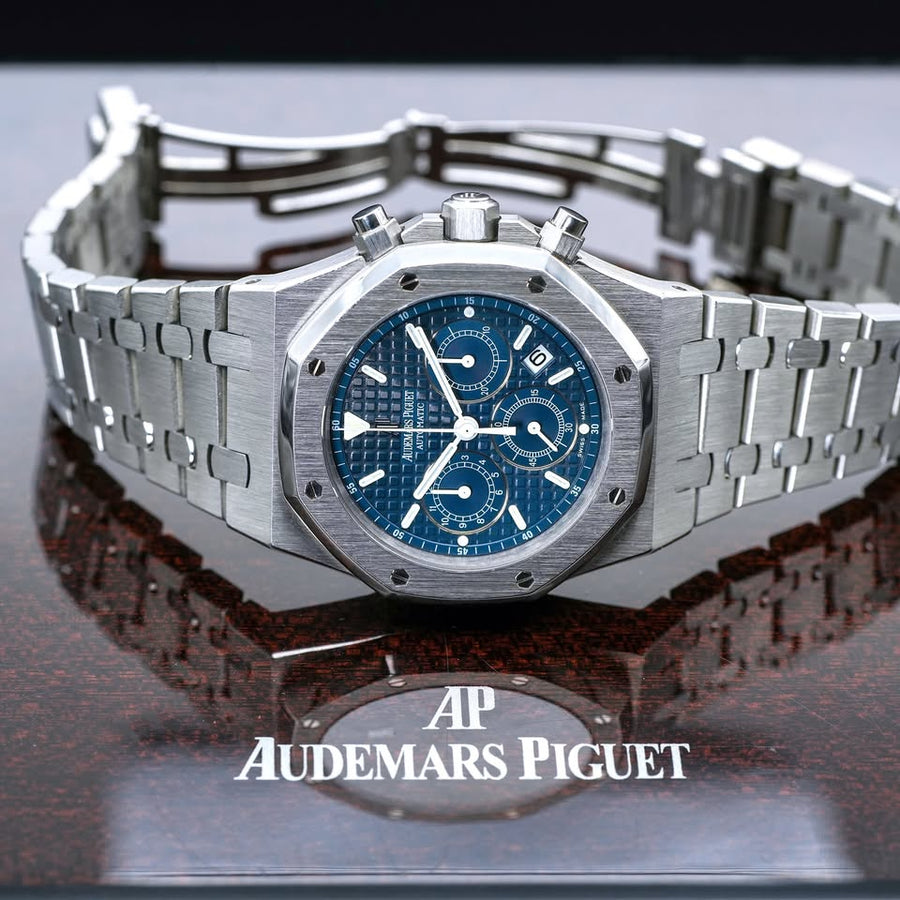 Audemars Piguet Royal Oak Chronographe « Kasparov » 25860ST Cadran Bleu