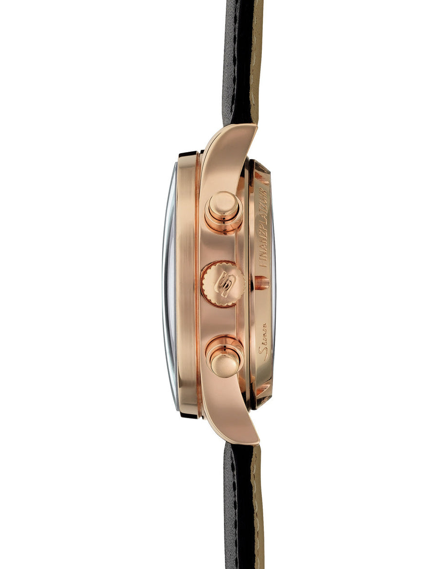 Montre Sinn - 6000 Or rose - Bracelet cuir