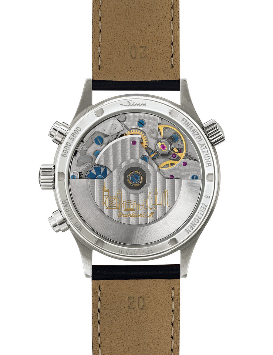 Montre Sinn - 6000 - Bracelet cuir + bracelet métal