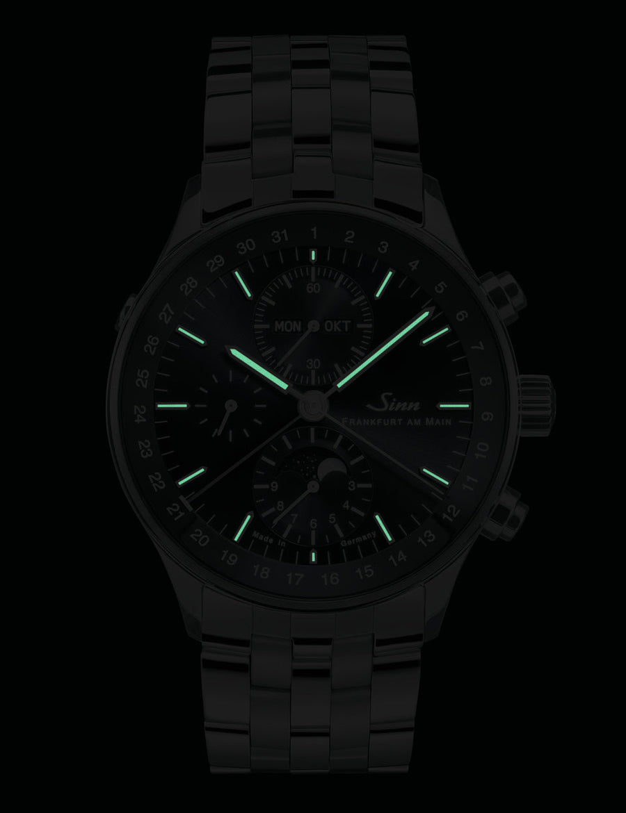 Montre Sinn - 6012 - Bracelet cuir + bracelet métal
