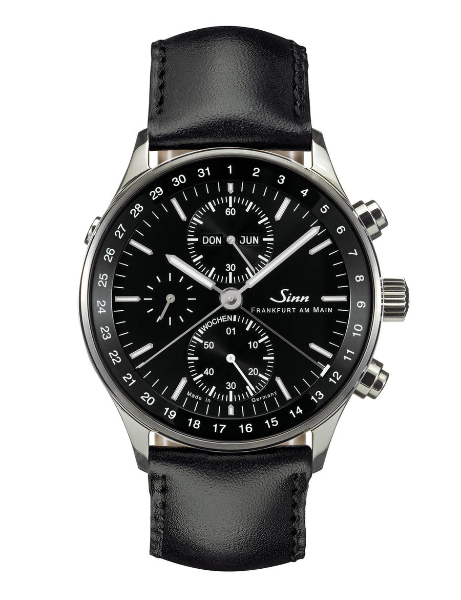Montre Sinn - 6052  - Bracelet cuir + bracelet metal