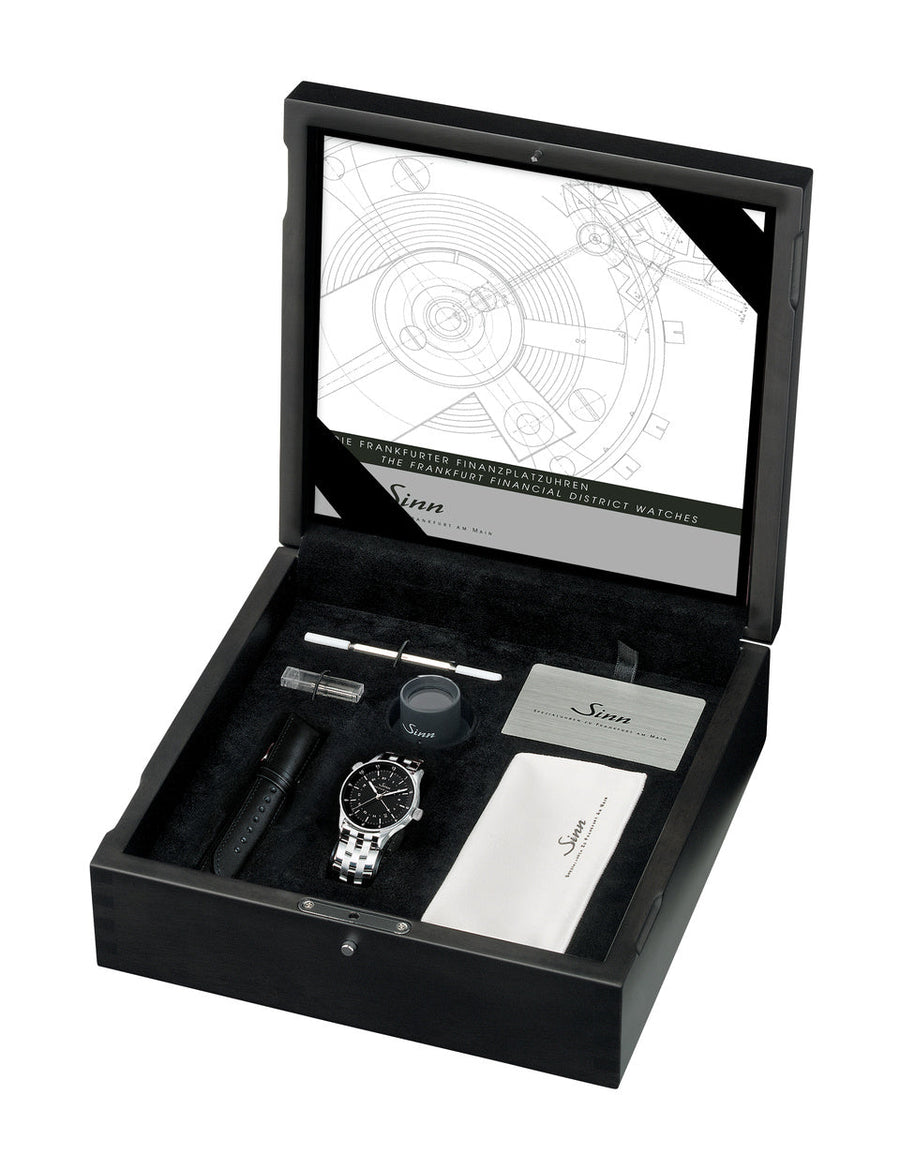 Montre Sinn - 6060  - Bracelet cuir + bracelet metal