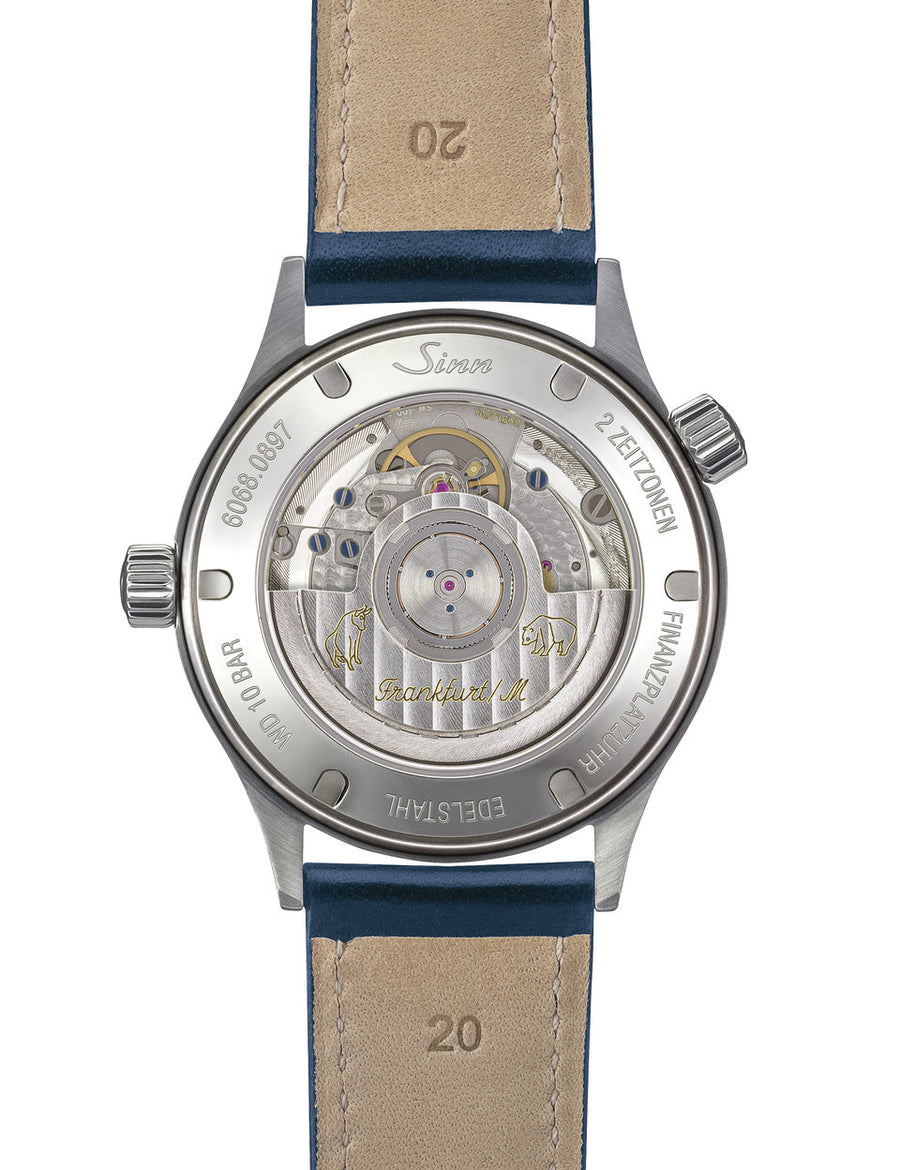 Montre Sinn - 6068 B  - Bracelet cuir + bracelet metal