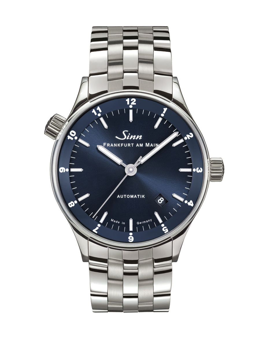 Montre Sinn - 6068 B  - Bracelet cuir + bracelet metal