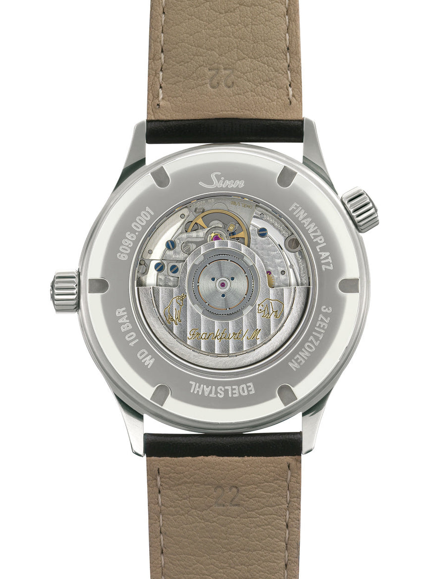 Montre Sinn - 6096  - Bracelet cuir + bracelet metal
