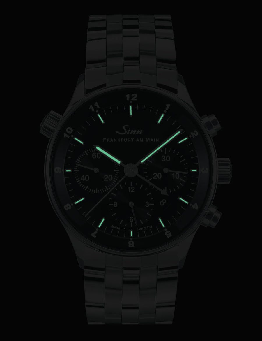 Montre Sinn - 6099  - Bracelet cuir + bracelet metal