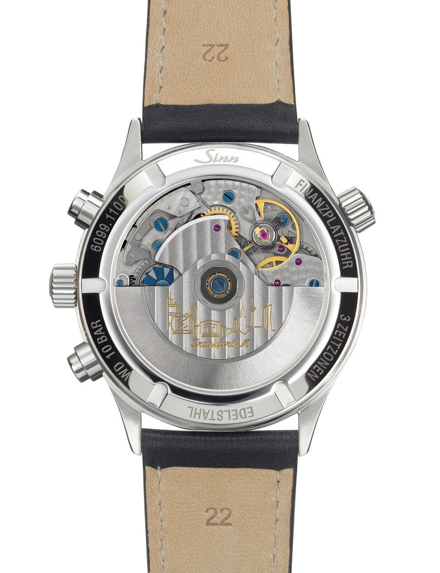 Montre Sinn - 6099  - Bracelet cuir + bracelet metal