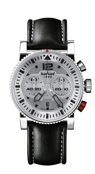 Montre Hanhart 1882 - Primus Pilot Argent