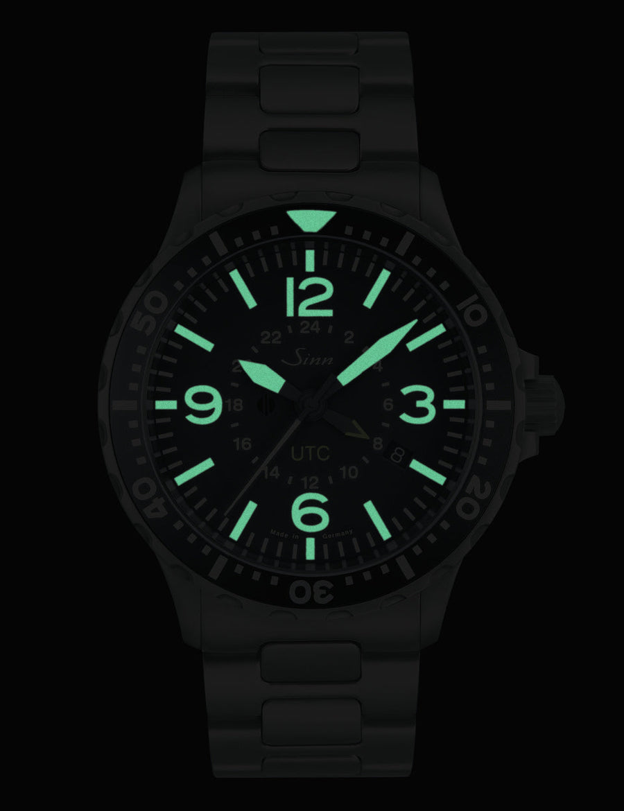 Montre Sinn - 857 UTC - Bracelet cuir