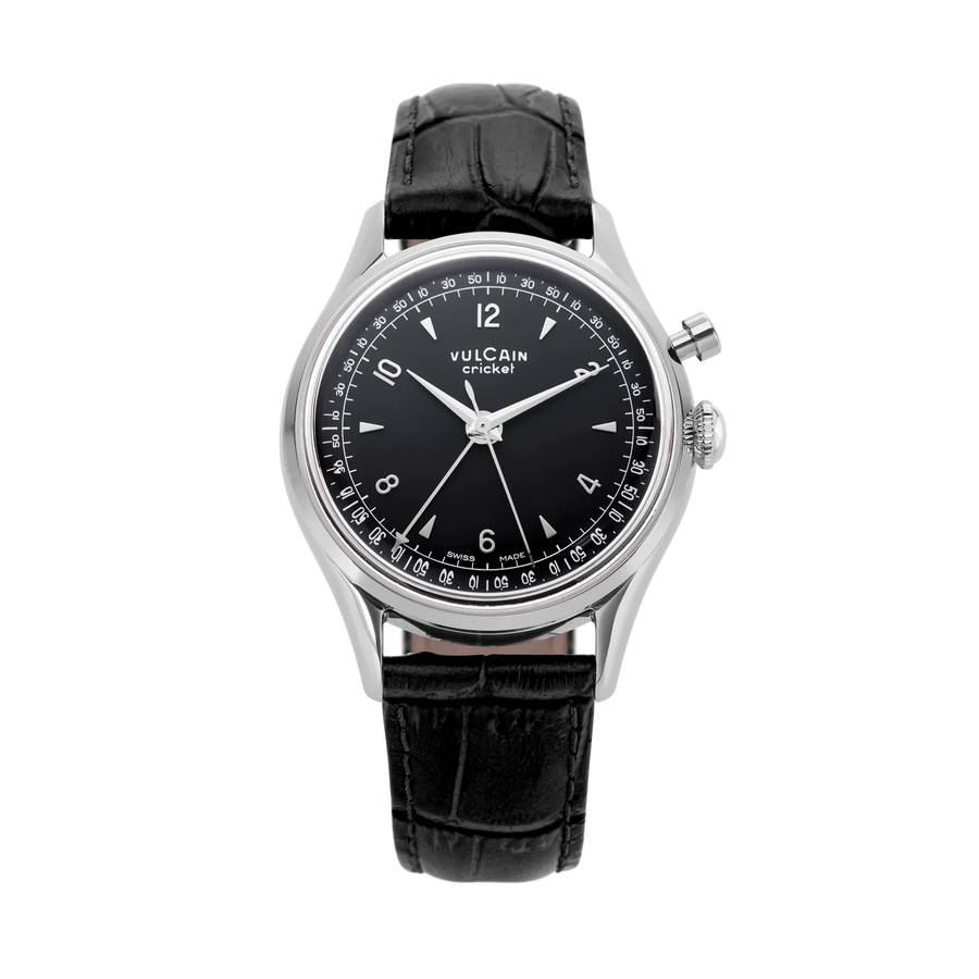 Montre Vulcain - Cricket Tradition 36 mm - Black