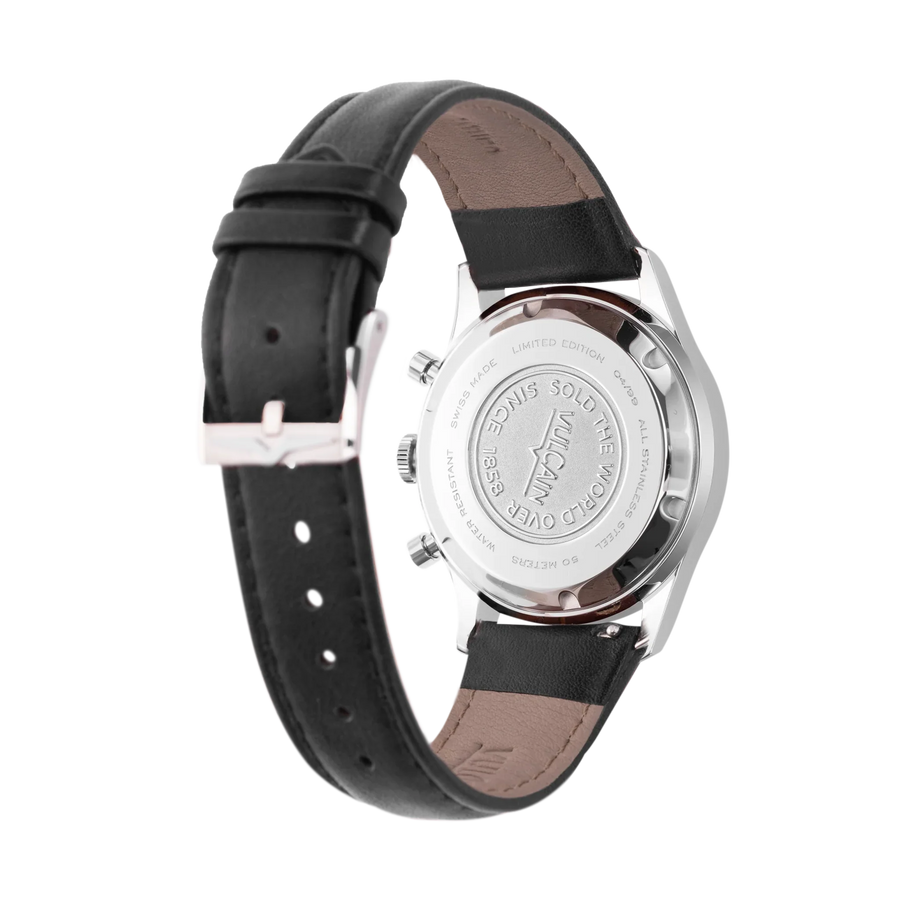 Montre Vulcain - Chronograph 70's 38mm - Black