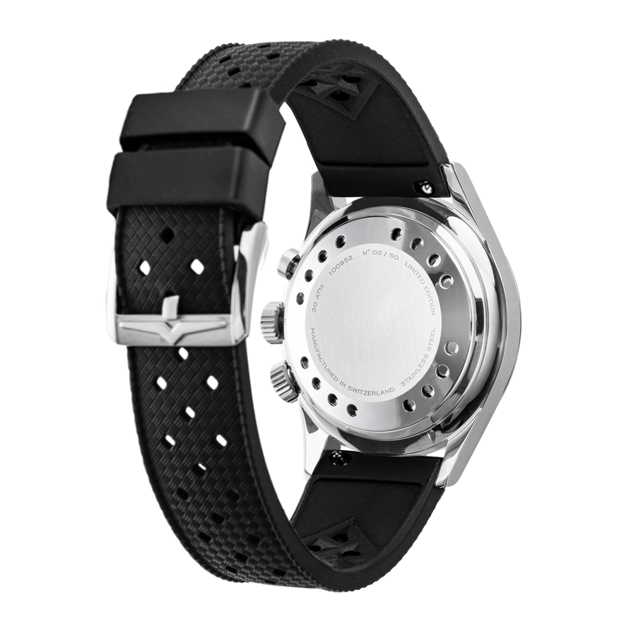 Montre Vulcain - Nautical Heritage 42mm - Black White Luminova