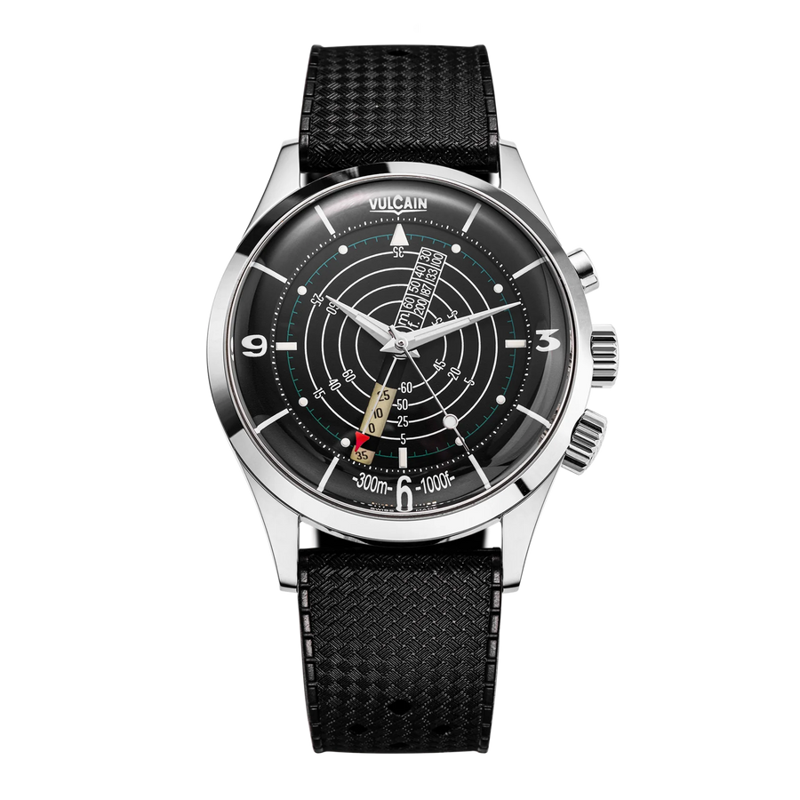 Montre Vulcain - Nautical Heritage 42mm - Black White Luminova