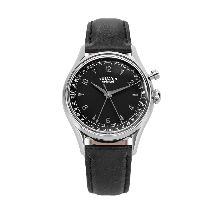 Montre Vulcain - Cricket Tradition 39 mm - Black