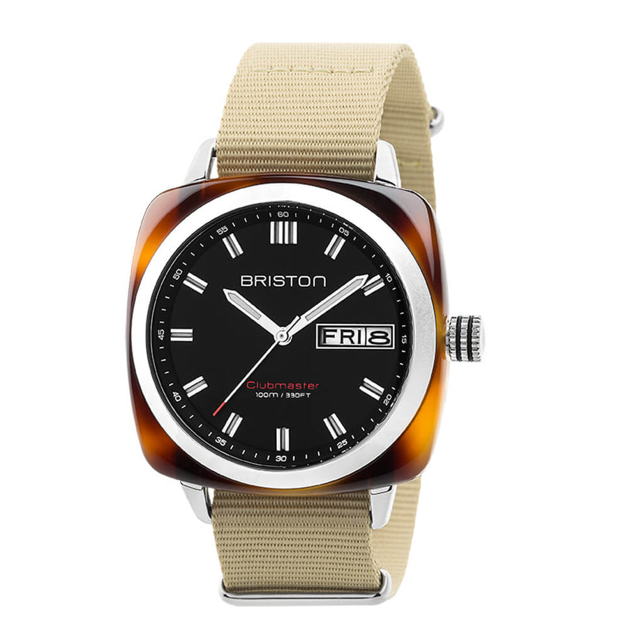 MONTRE BRISTON - CLUBMASTER SPORT HMS – NOIR
