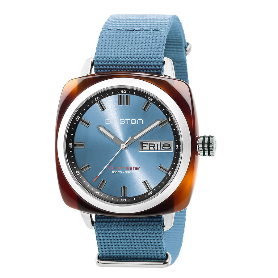 MONTRE BRISTON - CLUBMASTER SPORT HMS – BLEU GLACIER